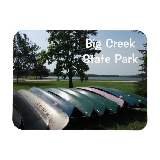 Big Creek Staat Park, Iowa Magnet (Horizontal)