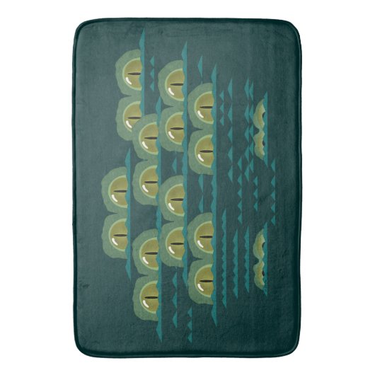 Big Croc Bath Mat Badematte (Vorderseite Vertikal)