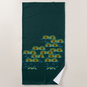 Big Croc Beach Handtuch