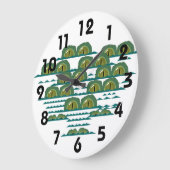 Big Croc Clock Große Wanduhr (Winkel)