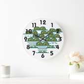 Big Croc Clock Große Wanduhr (Zuhause)