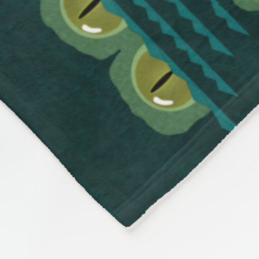 Big Croc Fleece Blanket (Ecke)