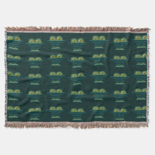 Big Croc Throw Blanket Decke (Vorderseite)