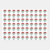 Big Croc Weihnachtsblätter Geschenkpapier Set (Vorderseite)