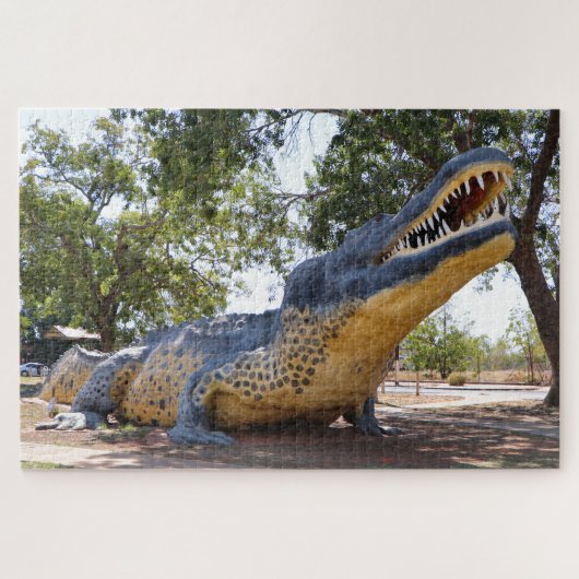 Big Crocodile, Wyndham, Western Australien Puzzle (Horizontal)