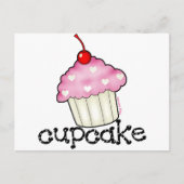 Big Cupcake Postkarte (Vorderseite)