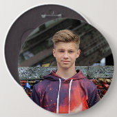 Big custom photo button (Vorne & Hinten)