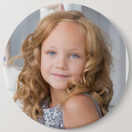 BIG custom photo round button (Vorderseite)