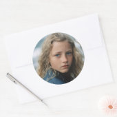 BIG CUSTOM ROUND PHOTO STICKERS (Umschlag)