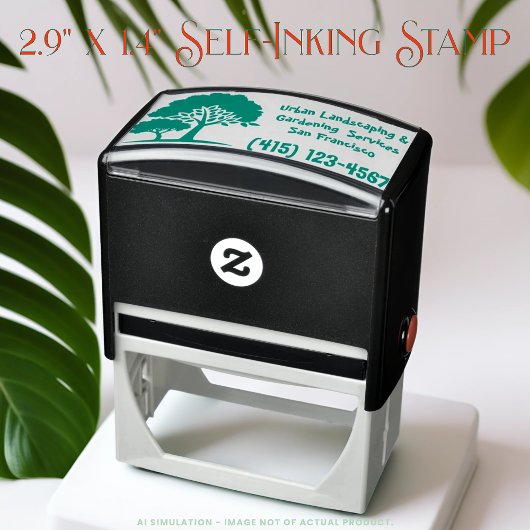 Big Customizable Landscaping Services Trodat 4926 Permastempel