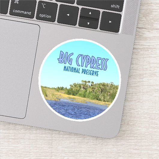 Big Cypress National Reserve Florida Aufkleber (Detail)