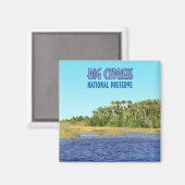 Big Cypress National Reserve Florida Magnet (Vorderseite/Rückseite)