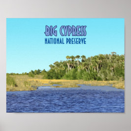Big Cypress National Reserve Florida Poster