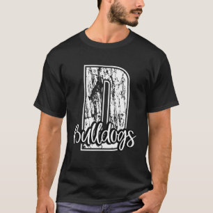 Big D Bulldogs School Sportfan Team Spirit Masco T-Shirt