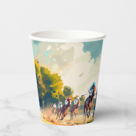 BIG "D" RACE PAPIER CUP PAPPBECHER