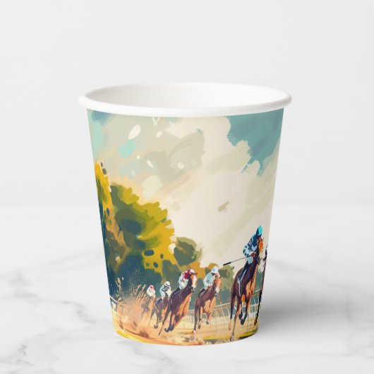 BIG "D" RACE PAPIER CUP PAPPBECHER (Vorderseite)