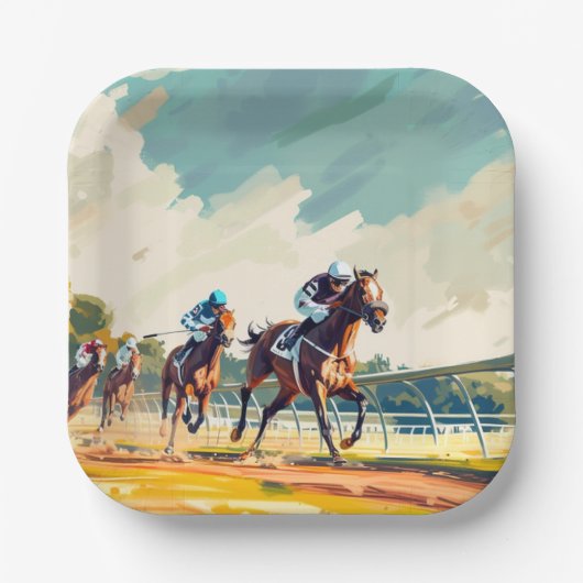 BIG "D" RASSPAPIERPLATTE PAPPTELLER (Vorderseite)