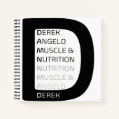 Big D Spiral Notebook Notizblock (Vorderseite)