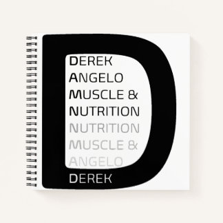 Big D Spiral Notebook Notizblock