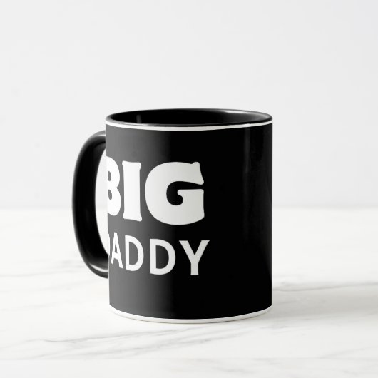 Big Daddy coffee mug, gift for dad. Tasse (Vorderseite Links)