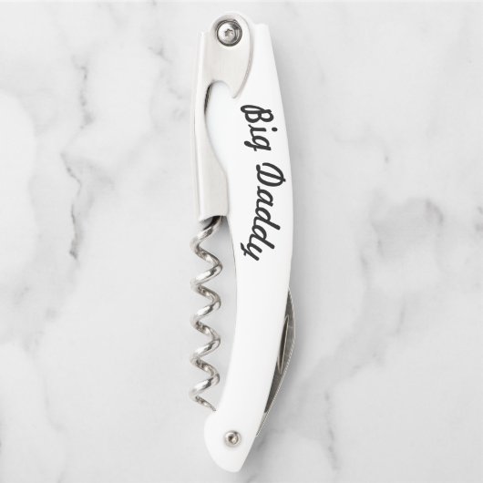 Big Daddy Corkschraube Kellnermesser (Vorderseite)