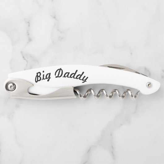 Big Daddy Corkschraube Kellnermesser (Vorderseite)