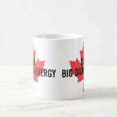 Big Daddy Energy Kanadisches Ahornblatt Kaffeetasse (Mittel)