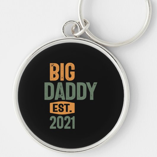 Big Daddy Est 2021 | Father Grandpa-Geschenk Schlüsselanhänger (Vorne)