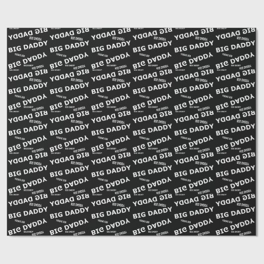 Big Daddy-Geschenkpapier Geschenkpapier (Flach)