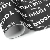 Big Daddy-Geschenkpapier Geschenkpapier (Rolleneckpunkt)