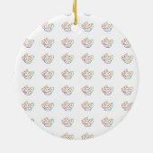 Big Daddy Hello Keramik Ornament (Hinten)