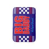 Big Daddy (Ihr Name) Badematte (Vorderseite Vertikal)