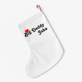 Big Daddy Kleiner Weihnachts-Strumpf Weihnachtsstrumpf (Rückseite (Hängend))