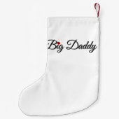 Big Daddy Kleiner Weihnachtsstrumpf (Rückseite)