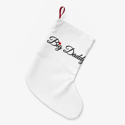 Big Daddy Kleiner Weihnachtsstrumpf (Vorderansicht (hängend))