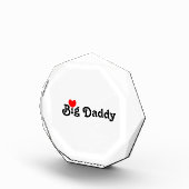 Big Daddy mit Red Heart Foto Block (Rechts)