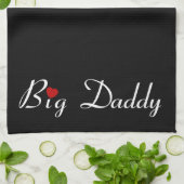 Big Daddy mit Red Heart Geschirrtuch (Gefaltet)