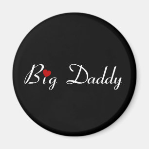 Big Daddy mit Red Heart Magnet