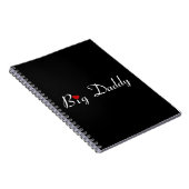 Big Daddy mit Red Heart Notizblock (Rechte Seite)