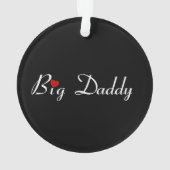 Big Daddy mit Red Heart Ornament (Rückseite)
