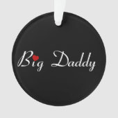 Big Daddy mit Red Heart Ornament (Vorderseite)