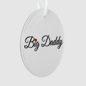 Big Daddy mit Red Heart Ornament (Vorderseite)