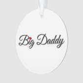 Big Daddy mit Red Heart Ornament (Vorderseite)