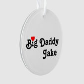 Big Daddy mit Red Heart Ornament (Vorderseite)
