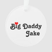 Big Daddy mit Red Heart Ornament (Vorderseite)