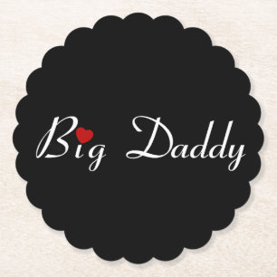 Big Daddy mit Red Heart Untersetzer