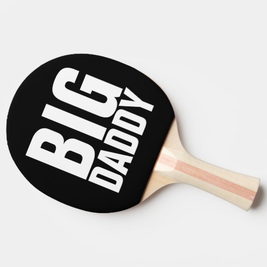 BIG DADDY PONG PADDLES TISCHTENNIS SCHLÄGER (Seitenansicht)