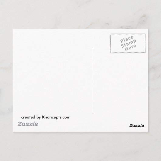 Big Daddy Postkarte (Rückseite)