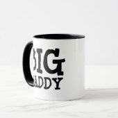 BIG DADDY TRENDY SPASS VATER KAFFEE TASSE (Vorderseite Links)