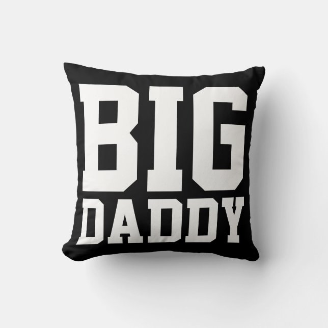 BIG DADDY VATER Kissen (Vorderseite)